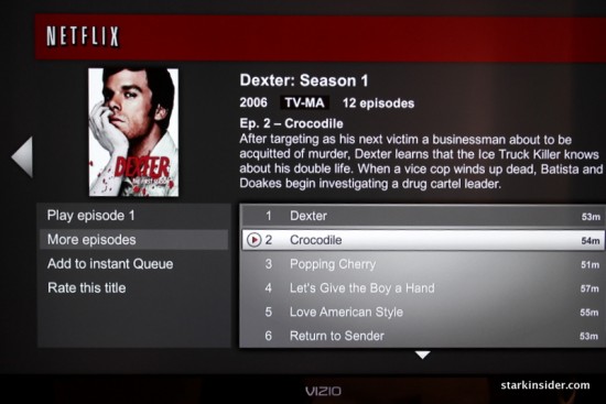 Netflix PS3 App