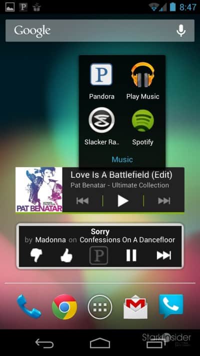 pandora recovery for mobile