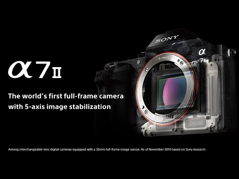 Full-frame camera with 5-axis image stabilization